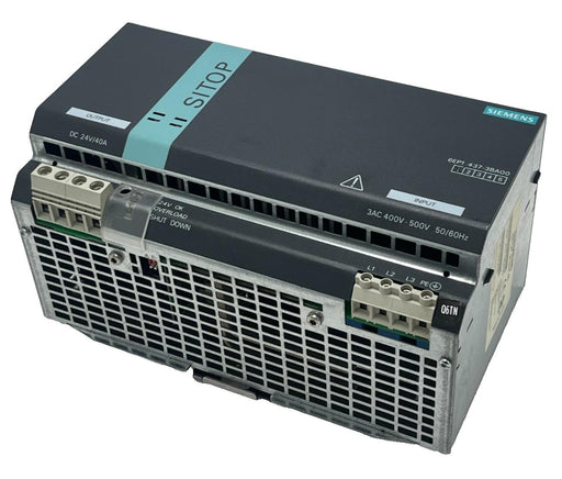 SIEMENS 6EP1437-3BA00 SITOP Modular Power Supply 24VDC 40A 960W 3-Phase