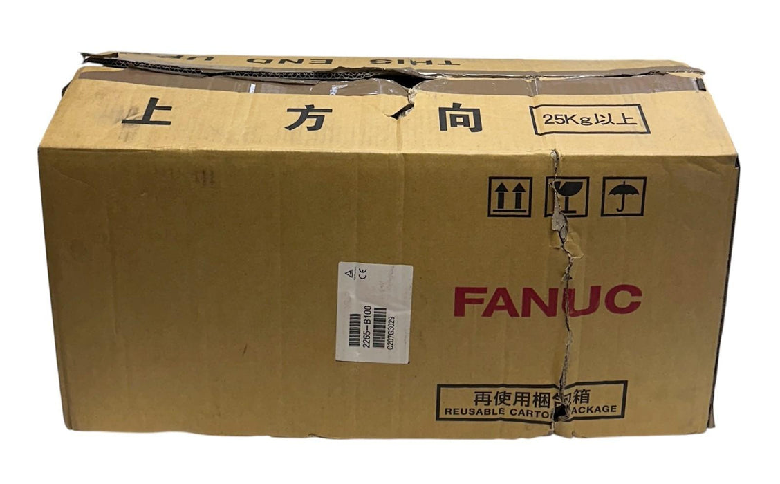 FANUC A06B-2265-B100 / aiS 22/4000-B AC SERVO MOTOR w/ PULSECODER aiA4000 NSMP