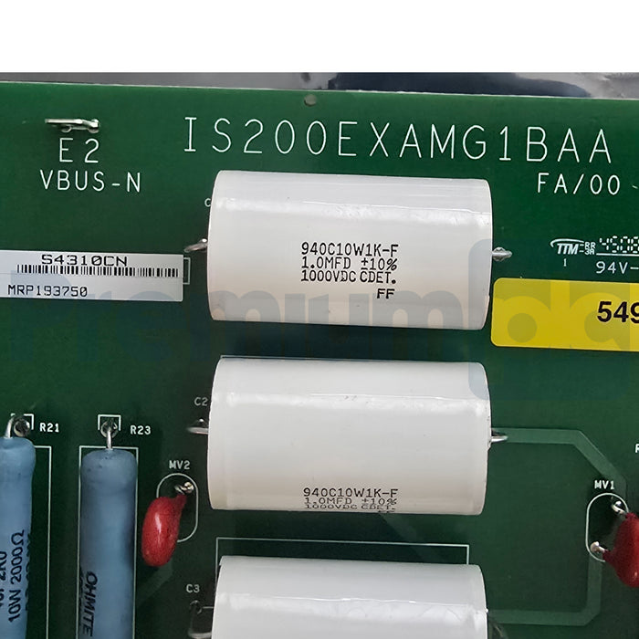 GE IS200EXAMG1BAA | IS200EXAMG1B Mark VIe EX2100e Excitation Attenuation Module