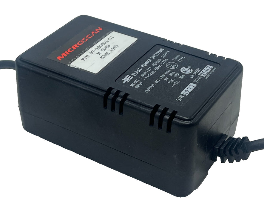 (3) Microscan 97-100001-01 Power Supply 115V WM113TT 5-in Din MS-3000 MS-5000