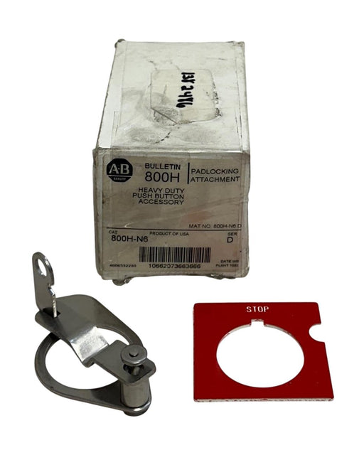 ALLEN BRADLEY 800H-N6 /D BULLETIN 800H Heavy-Duty PADLOCKING ATTACHMENT NSMP