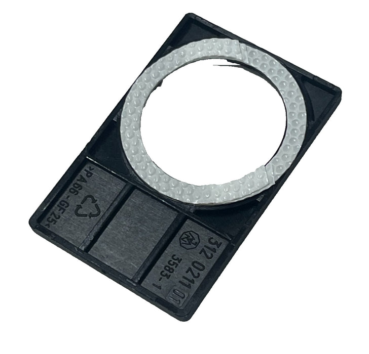 LOT OF 100 Siemens 3SB3922-0AV Label Holder Plastic for 3SB3 Pushbuttons NSNP