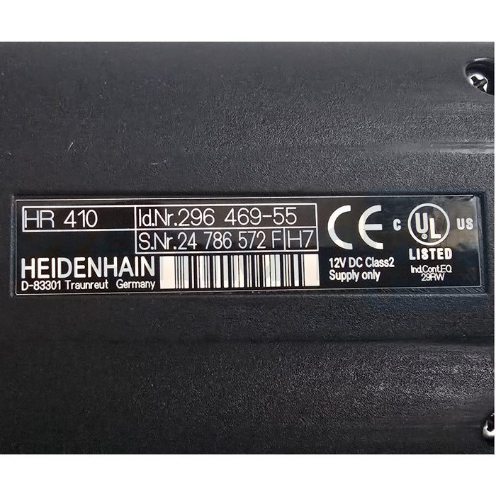 HEIDENHAIN HR 410 | HR410 Handwheel CNC MPG E-Stop M23 ID: 296469-55 USPI (read)