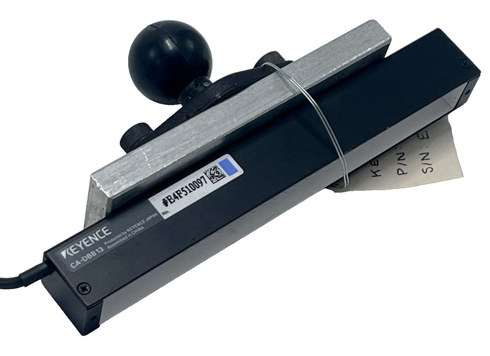 KEYENCE CA-DBB13 LED BLUE LIGHT BAR UNIT CV Ser. W/ RAM BALL ADAPTER MOUNT NSNP