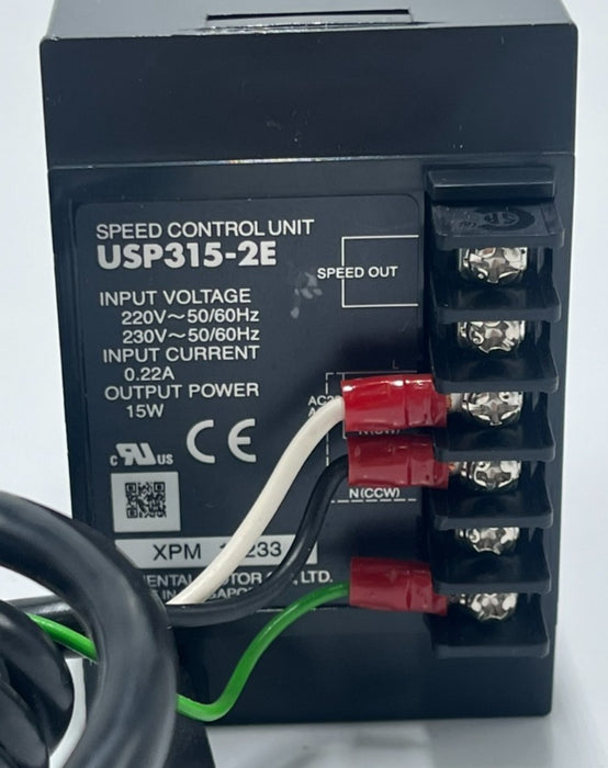 ORIENTAL MOTOR USP315-2E AC Speed Controller Unit 220/230V 50/60Hz 15W, NSNP