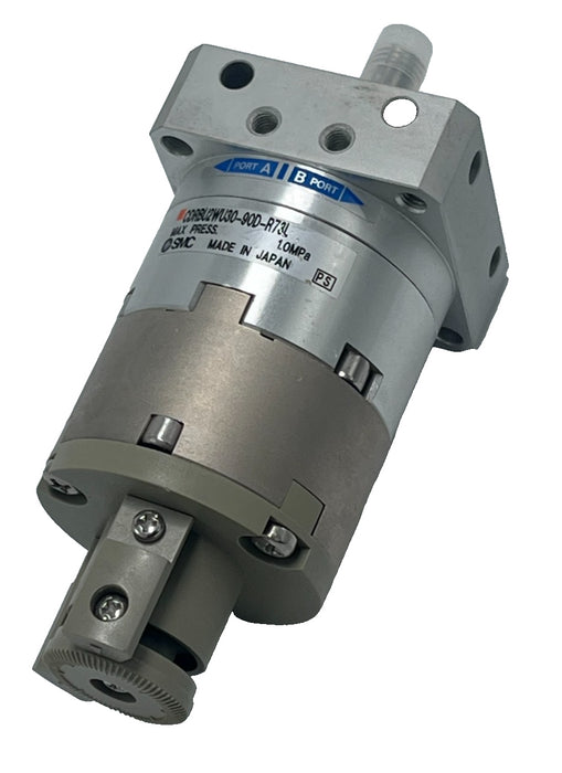 SMC CDRBU2WU30-90D-R73L Pneumatic Rotary Actuator 30mm Double Vane 90° 1.0MPa