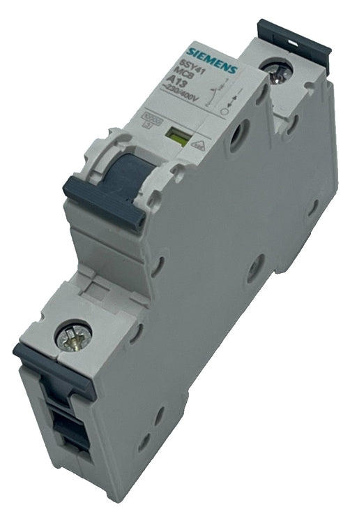 Siemens 5SY4 113-5 Miniature Circuit Breaker 13A 1P C-Curve 240/400V DIN Rail