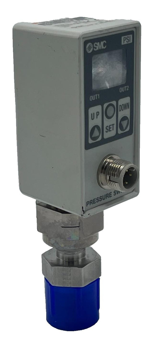 SMC ISE70-N02-27-P Digital Pressure Switch 0-1 MPa NPT 1/4 NPN Output 12-24VDC