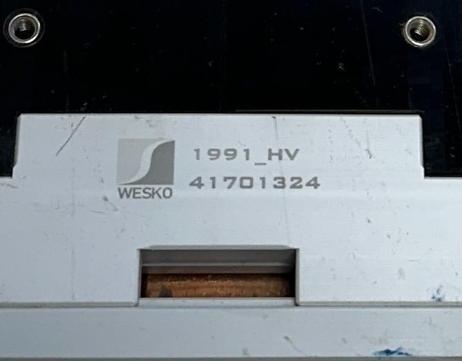 WESKO 1991_HV / 41701324 Frequency Controller OEM USNP
