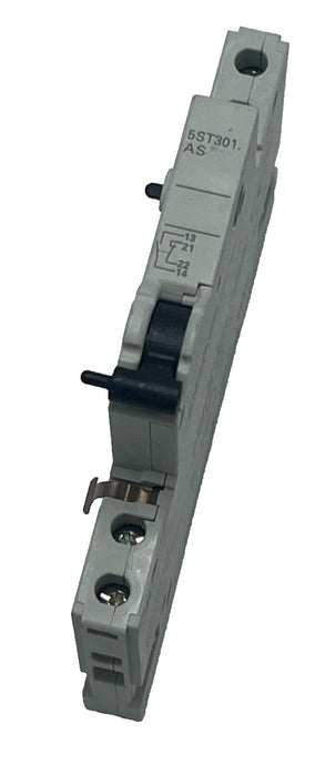 (4) Siemens 5ST3010 Auxiliary Circuit Switch 1 NO + 1 NC - Mini Circuit Breaker