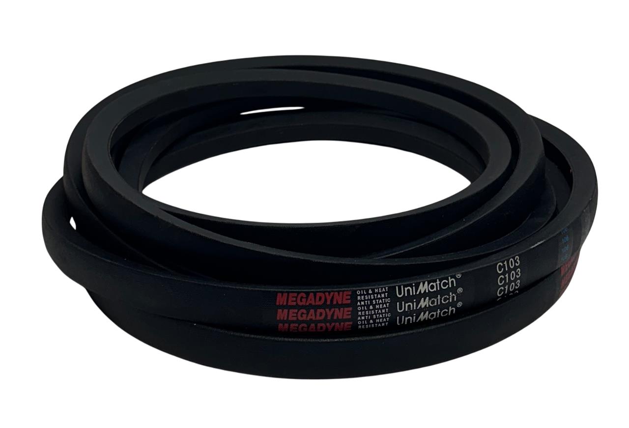MEGADYNE C103 UniMatch C Series V-Belt Oil/Heat Resistant 7/8'' W 107'' L NSMP
