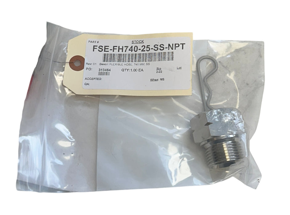 FIREFLY FSE-FH740-25-SS-NPT / 21552 / 610649 Flexible Hose 740mm Stainless NSNP
