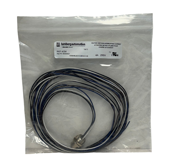 3 LUMBERG AUTOMATION RKF 4/2M / 600005421 Sensor / Actuator Cables 4-Pin NSMP