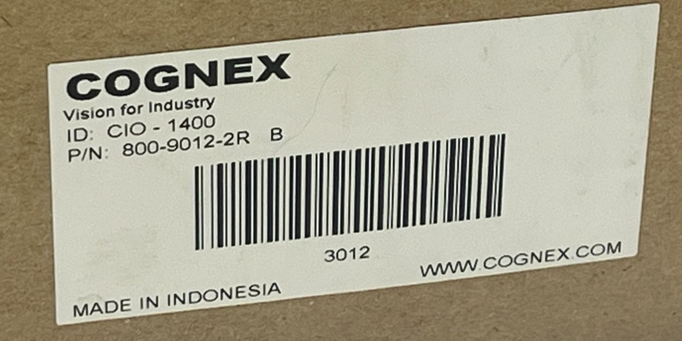 Cognex CIO-1400 I/O Expansion Module 800-9012-2R B Vision System Interface, NSMP