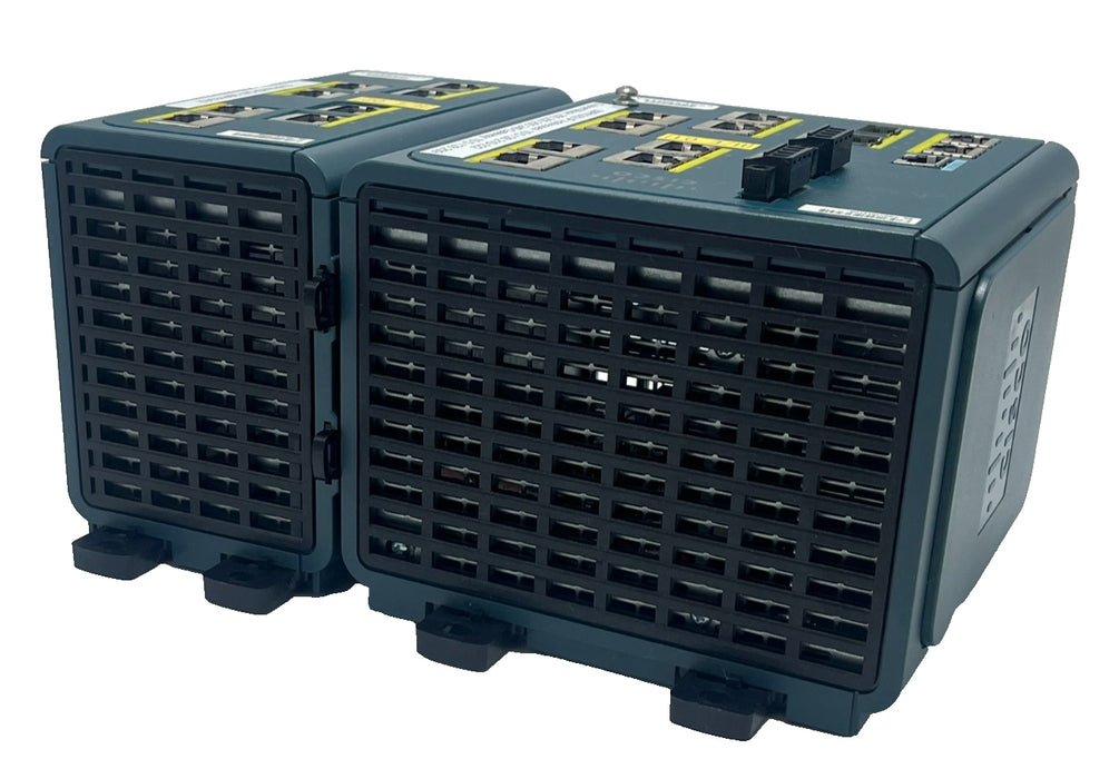 Cisco IE-3000-8TC Industrial Ethernet Switch w/ IEM-3000-8TM= 8-Port Expansion