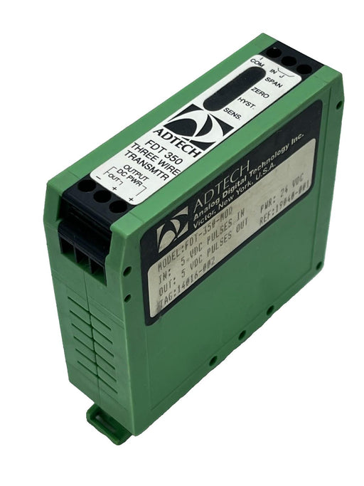 ADTECH FDT-350-H0D Three-Wire Frequency-to-DC Transmitter FDT350H0D
