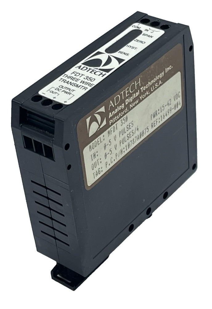 ADTECH MFDT-350 Frequency-to-DC Transmitter FDT-350 3-Wire Signal Converter