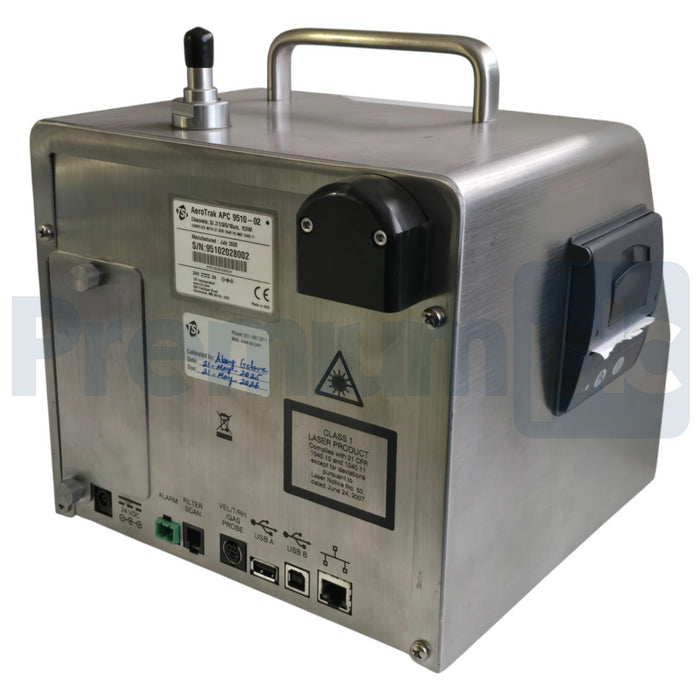 TSI AeroTrak APC 9510-02 | 9510 Portable Particle Counter 0.5-25µm 1.0 CFM USPI