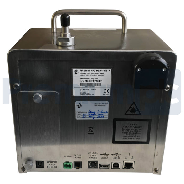 TSI AeroTrak APC 9510-02 | 9510 Portable Particle Counter 0.5-25µm 1.0 CFM USPI