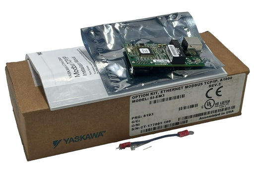 YASKAWA SI-EM3 Option Kit Ethernet Modbus Adapter Inverter Drive Communication