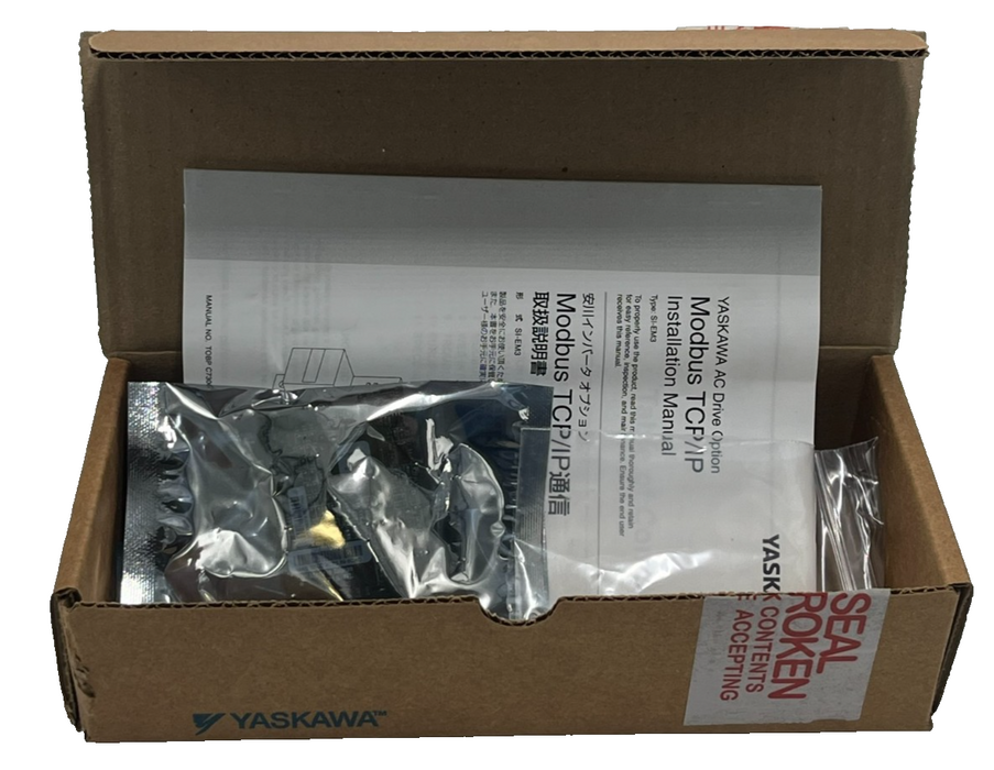 YASKAWA SI-EM3 Option Kit Ethernet Modbus Adapter Inverter Drive Communication