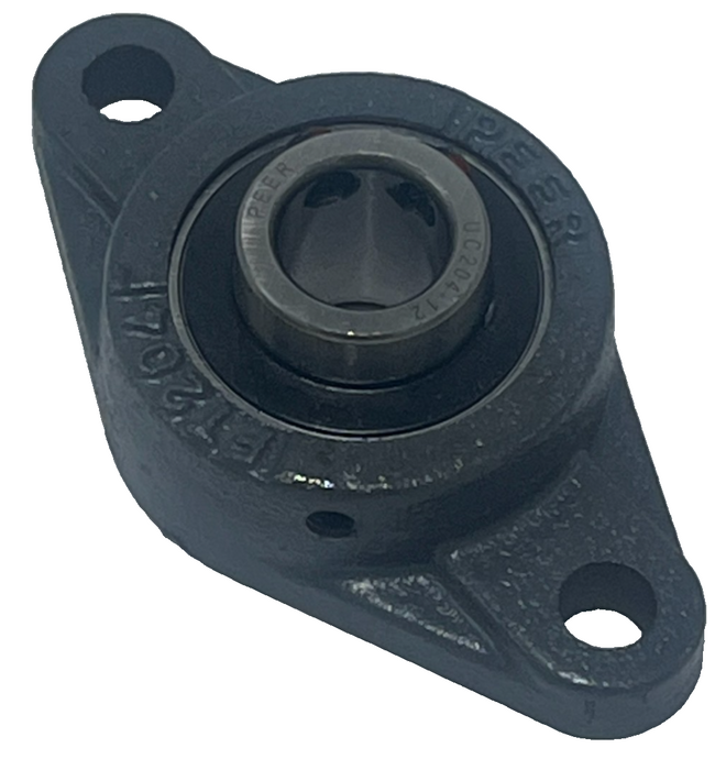 PEER UCFT204-12 Take-Up Flange Bearing 2-Bolt Stamped Steel 3/4" Bore, NSMP