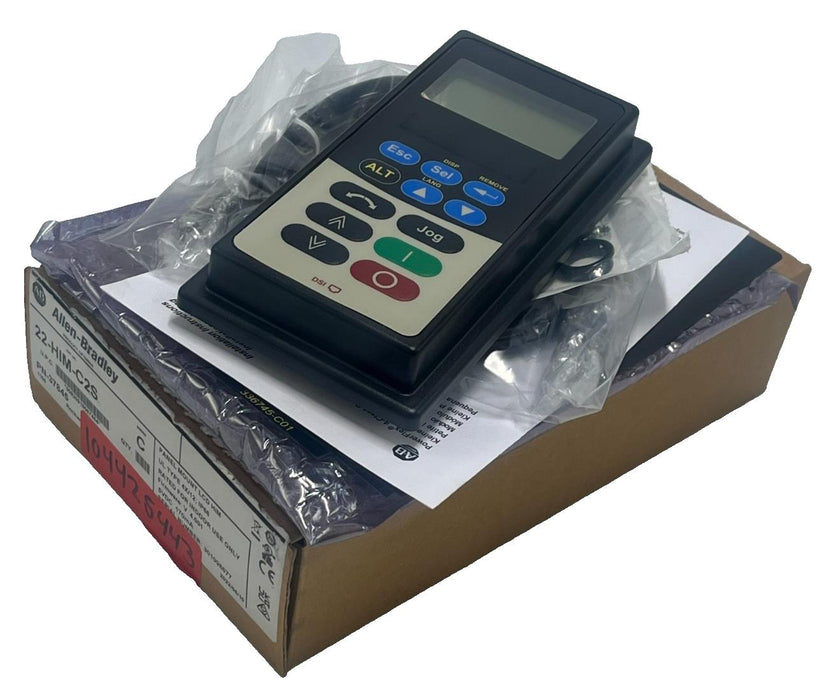 ALLEN-BRADLEY 22-HIM-C2S SER. C PowerFlex Remote DSI LCD HIM Keypad IP66 NEMA 4X