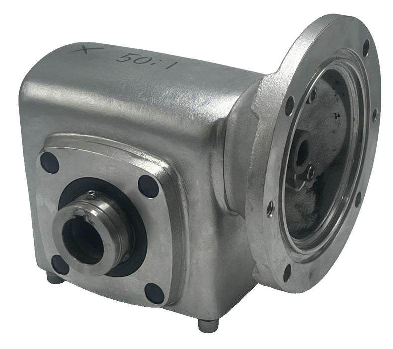 BOSTON GEAR SSHF721-50K-B5-HS1-P20 Stainless Steel Worm Gear Reducer 50:1 Ratio
