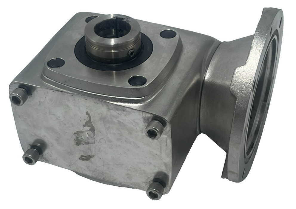 BOSTON GEAR SSHF721-50K-B5-HS1-P20 Stainless Steel Worm Gear Reducer 50:1 Ratio