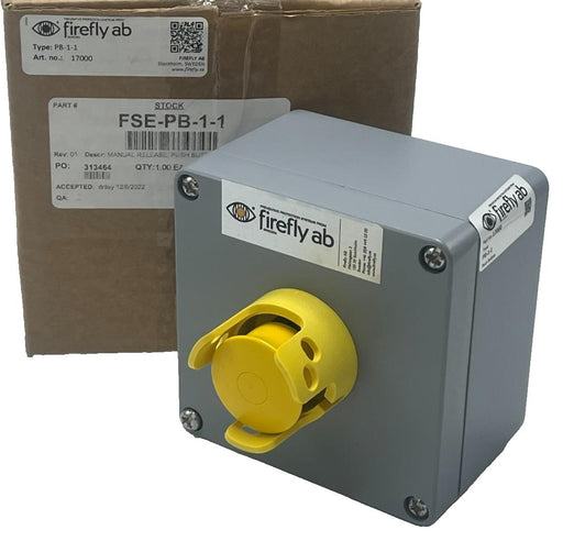 FIREFLY AB PB-1-1 Manual Release Push-Button 17000 Fire Suppression Emergency