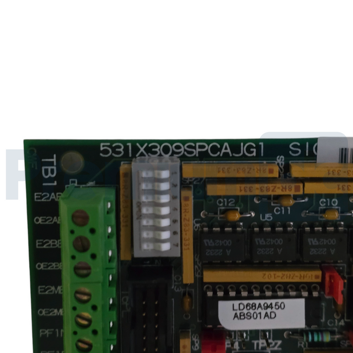 GE Drive 531X309SPCAJG1 Mark V Speedtronic Turbine Signal Processor Board NSNP
