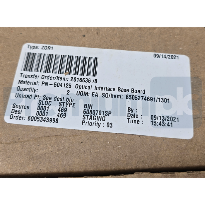 Allen-Bradley 486116-R /A PowerFlex 7000 OIBBS Base Board Safety PN-504125 NSMP