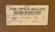 FIREFLY AB WATER PUMP SET 28850-0110, PAK-40-10-NPT, FSE-WPS-K-40-8-220 SPARK