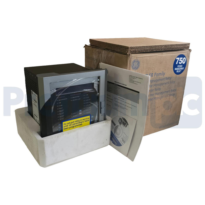 GE Multilin 750-P5-G5-S5-HI-A20-R-E SR750 Feeder Protection Relay w/SR750-CASE