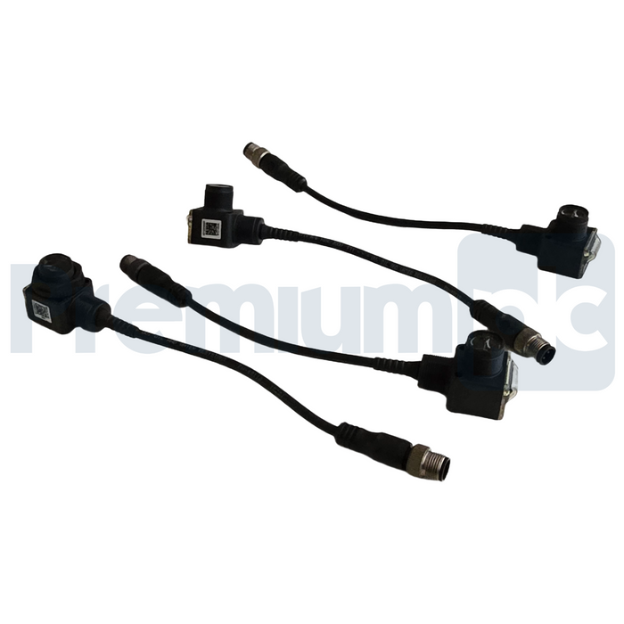 (4) Allen-Bradley 42EF-R2MPB-F4 /D RightSight Transmitted Beam Receivers 20m