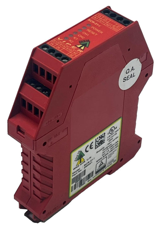 IDEM VIPER SCR-21-i Safety Relay 280001 Dual Channel 24VAC/DC SIL 3 PLe SCR21i