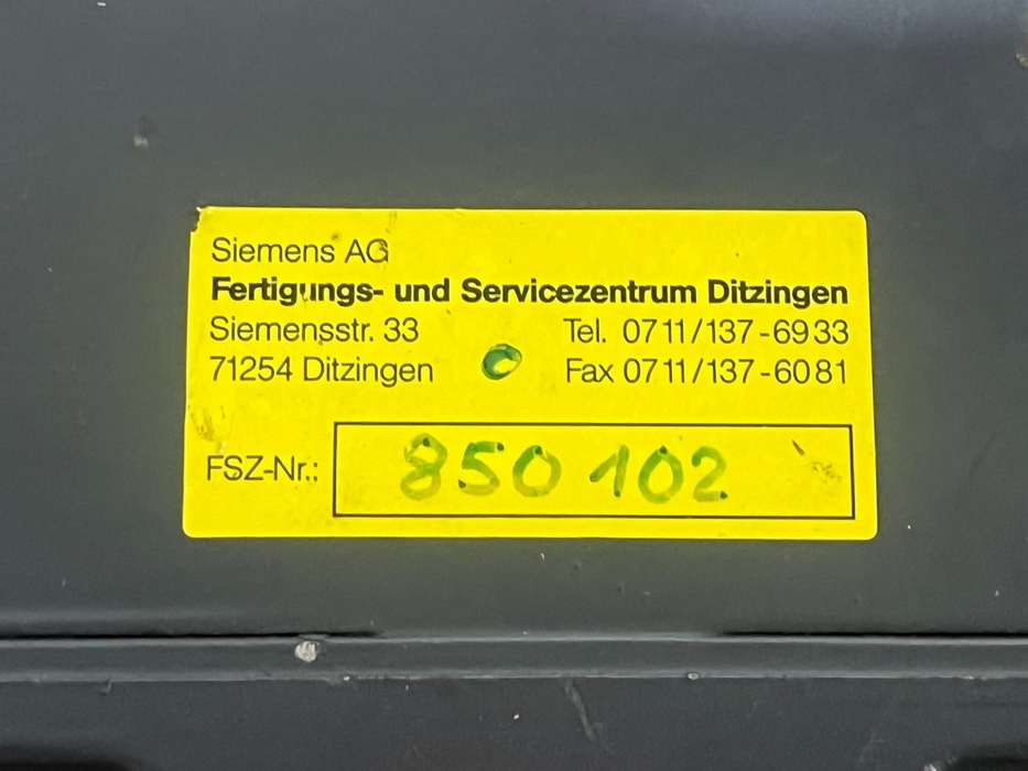 SIEMENS 1FT6105-1AC71-1AH1 Servo Motor 4.7kW 3000 RPM 1FT6 High Dynamic w/ Brake