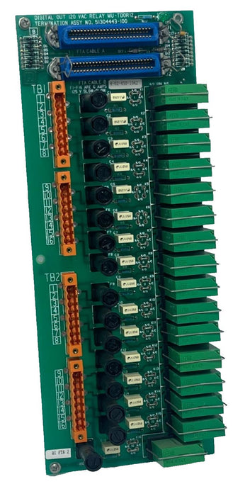 HONEYWELL 51304443-100 Relay Output Board w/ (16) 51190528-100 Relays TDC 3000