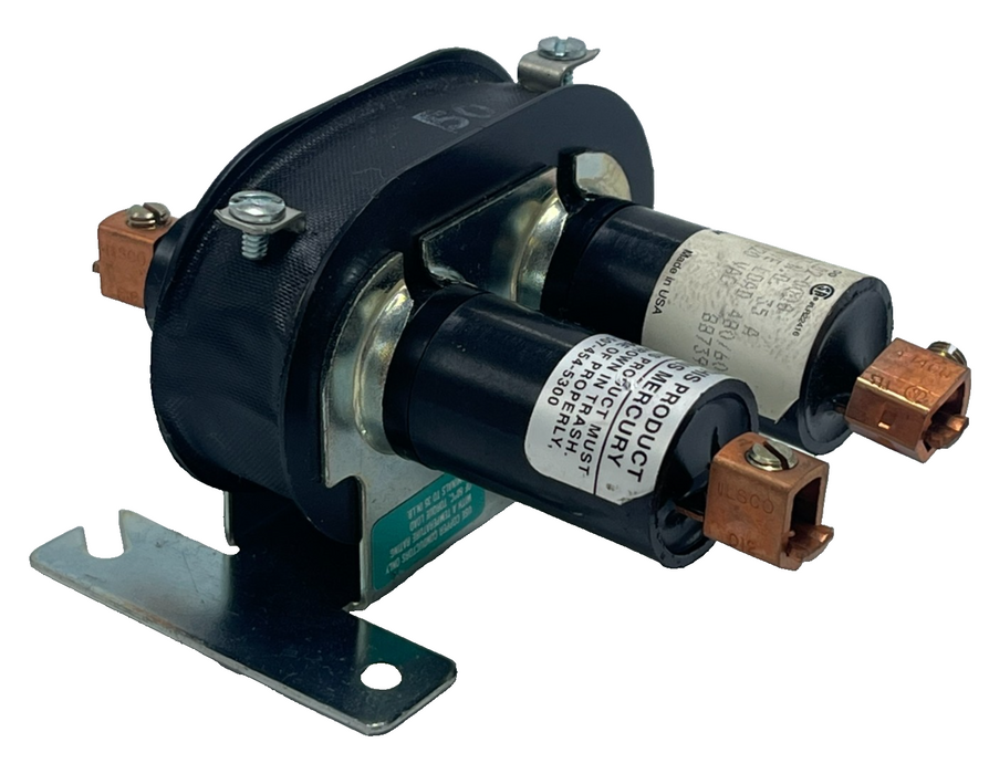 WATLOW HG35-1LD2-0000 Mercury Displacement Relay 35A 480VAC 120V Coil, NSNP