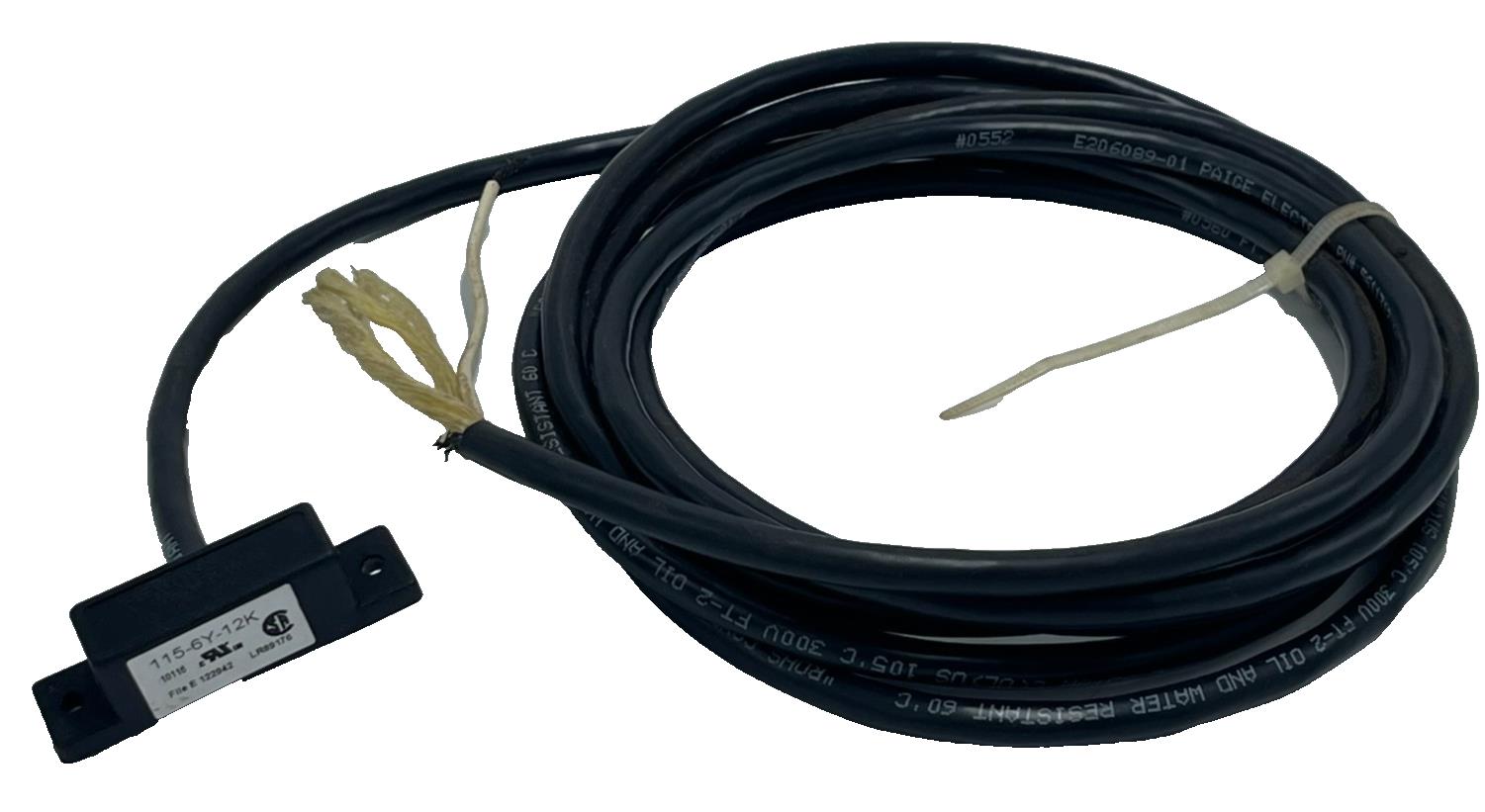 EDWARDS SIGNALING 115-6Y-12K Non-Contact Switch 1NO 120VAC 12ft Cable
