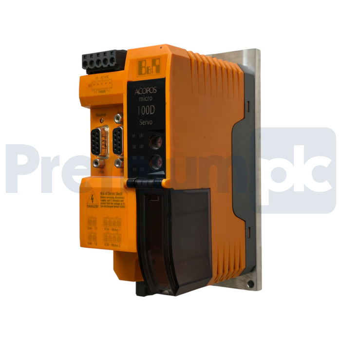 B&R 80VD100PD.C000-01 ACOPOSmicro 100D POWERLINK Inverter Module 24-64VDC XLNT