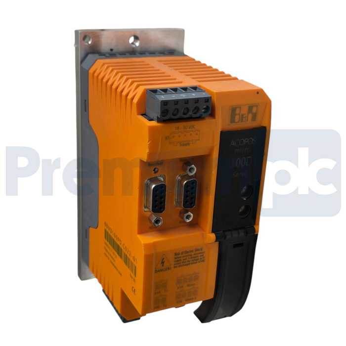 B&R 80VD100PD.C000-01 ACOPOSmicro 100D POWERLINK Inverter Module 24-64VDC XLNT