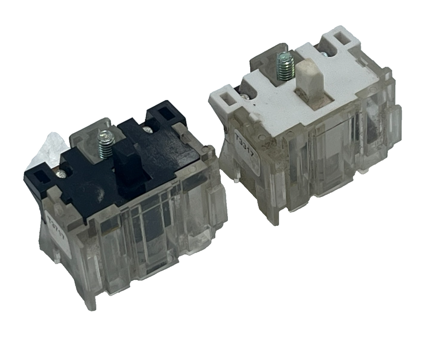Eaton HT800 Series Contact Block Set - (1) HT8A NO & (1) HT8B NC - 30mm NEMA
