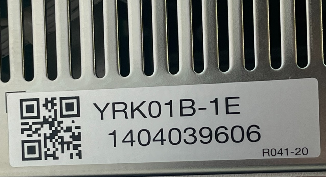 Yaskawa JZNC-YRK01B-1E Motoman DX100 CPU Rack Chassis - PN 155622-2