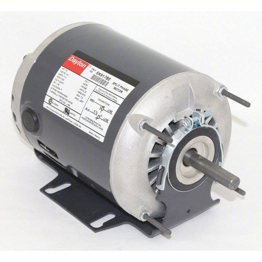 Dayton 5K917BE Split Phase Motor 1/3 HP 1725 RPM 115V 48Z Frame ODP