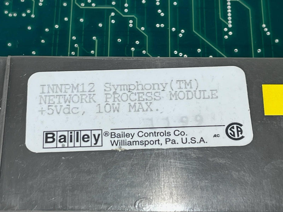 ABB Bailey INNPM11 Network Process Module | 6643385A1 Rev. A | Symphony Infi 90