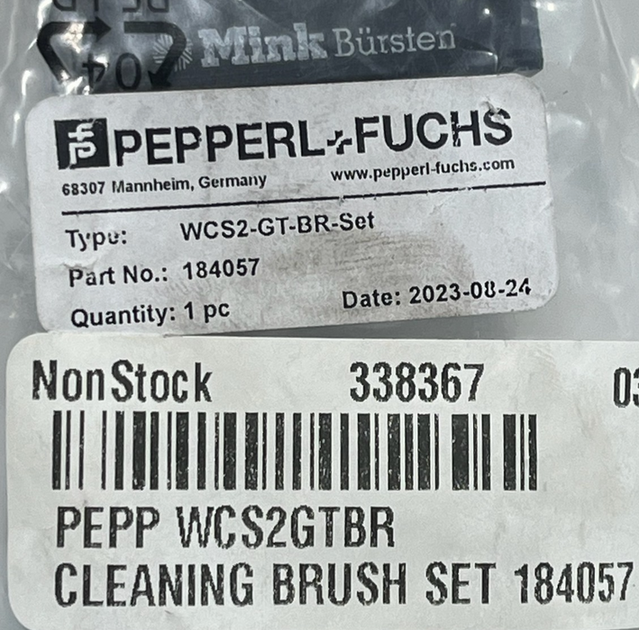 Pepperl+Fuchs WCS2-GT-BR-SET Cleaning Brush Set | Part No. 184057 | WCS2GTBR
