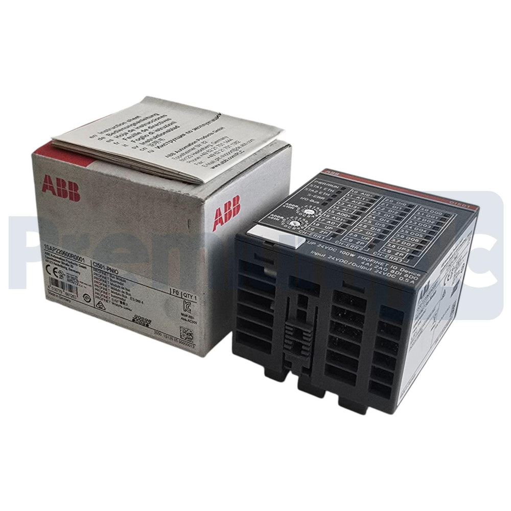 ABB CI501-PNIO | 1SAP220600R0001 AC500/S500 PROFINET Bus Module 8DI/8DO/4AI/2AO