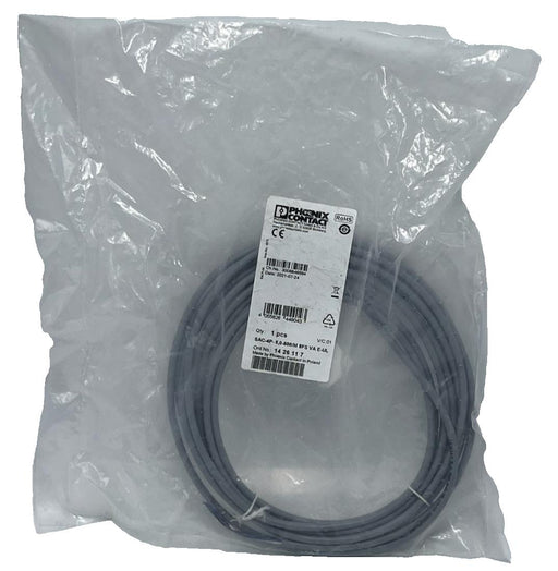 Phoenix Contact 1426117 SAC-4P-5,0-500/M 8FS VA E-UL Sensor/Actuator Cable 5m M8