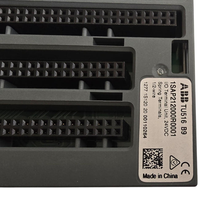 ABB TU516 B9 1SAP212000R0001 S500 I/O Terminal Unit for Analog & 24VDC I/O NSMP